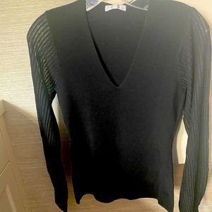 V-neck Dressy Black sweater